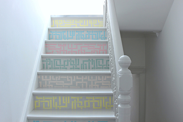 peindre l'escalier